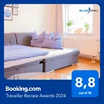 Blue Chili 01 - Top City Lage Am Hbhf Boxspringbett Bis 4 Pers